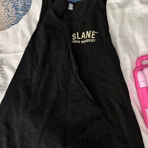 Slane Irish Whiskey Black Tank Top